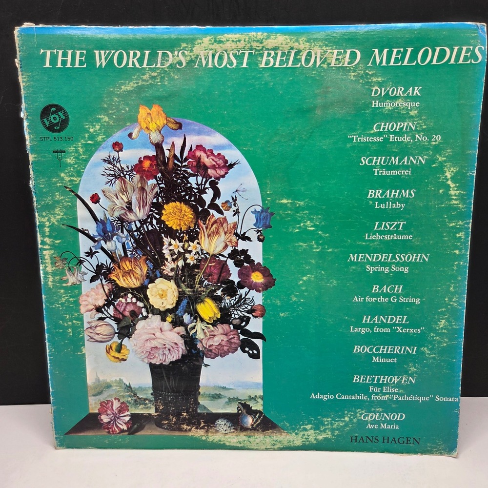 Vox The Worlds Most Beloved Melodies Vinyl LP Hans Hagen STPL 513.150 Classical